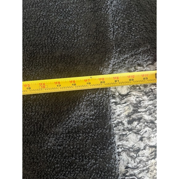 Sanctuary Sweater Womens Medium Charcoal Gray Knit V Neck Side Slit High Low Hem - Picture 5 of 5